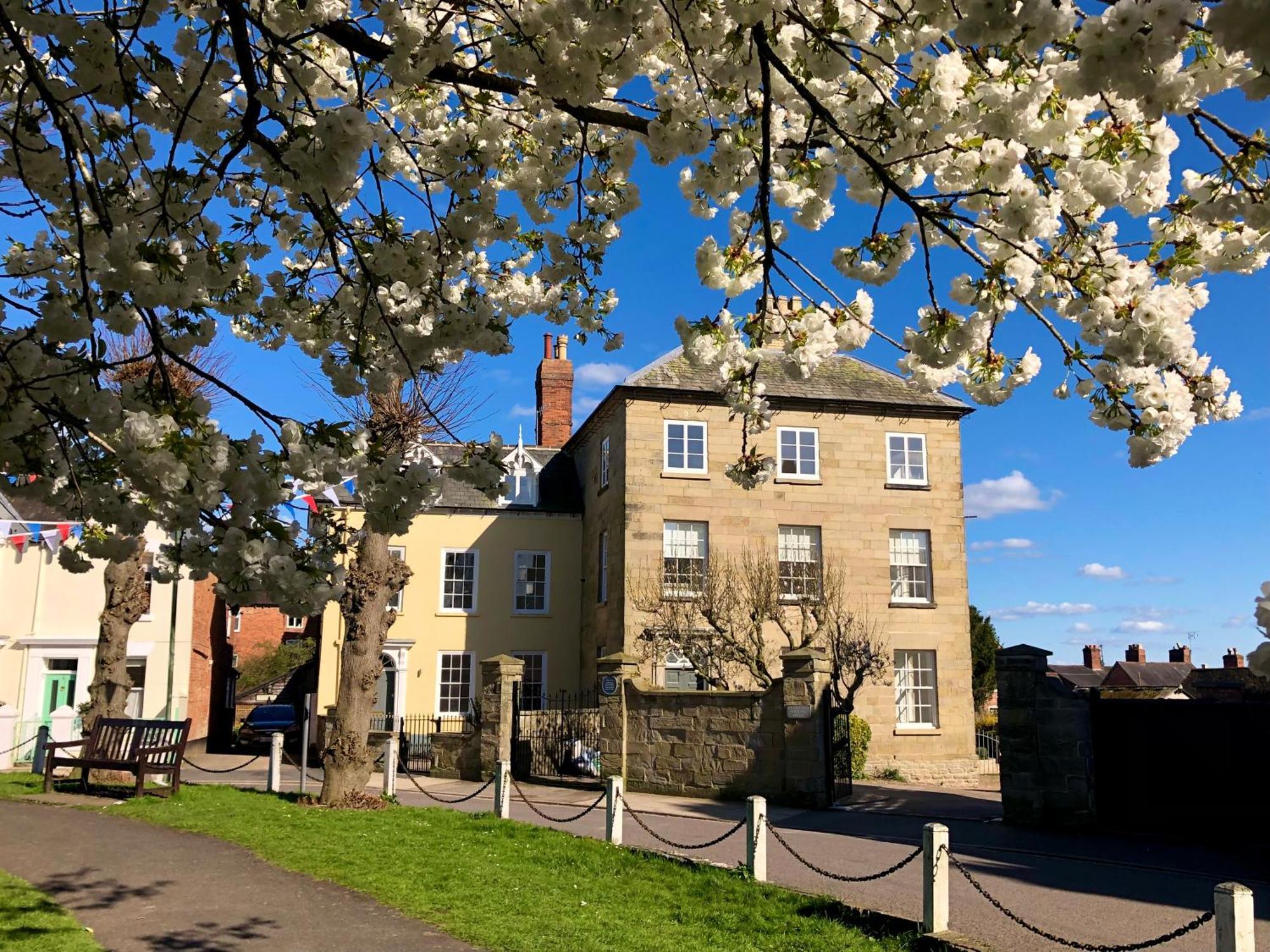 Flower Cottage By Ludlow Castle With Onsite Parking Exterior foto